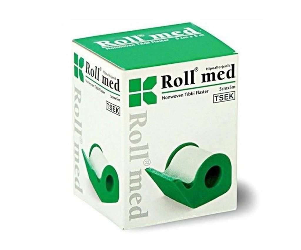 Kurtsan Roll Med 2,5 Cm X 5 M Nonwoven Yapışkanlı Tıbbi Flaster