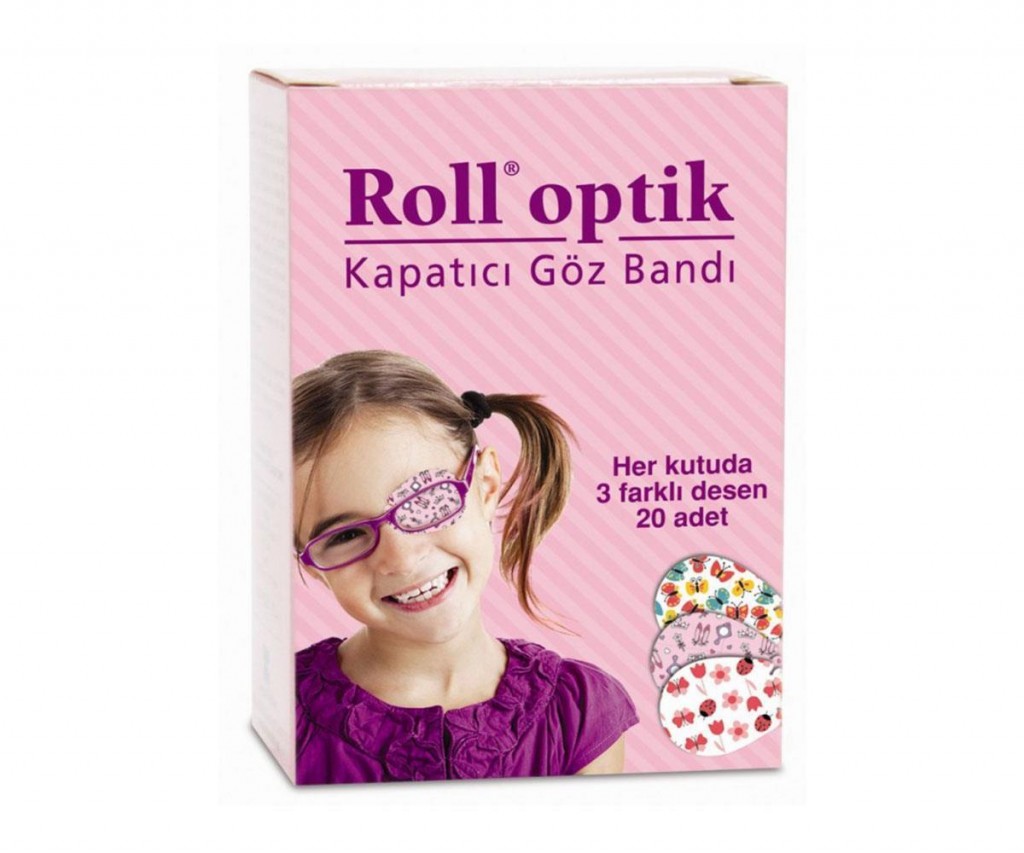 Roll Optik Kapatıcı Göz Bandı 20 Adet