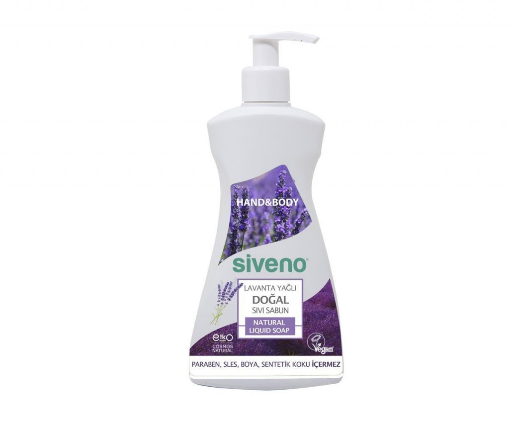 Siveno Lavanta Yağlı Doğal Sıvı Sabun 300 Ml