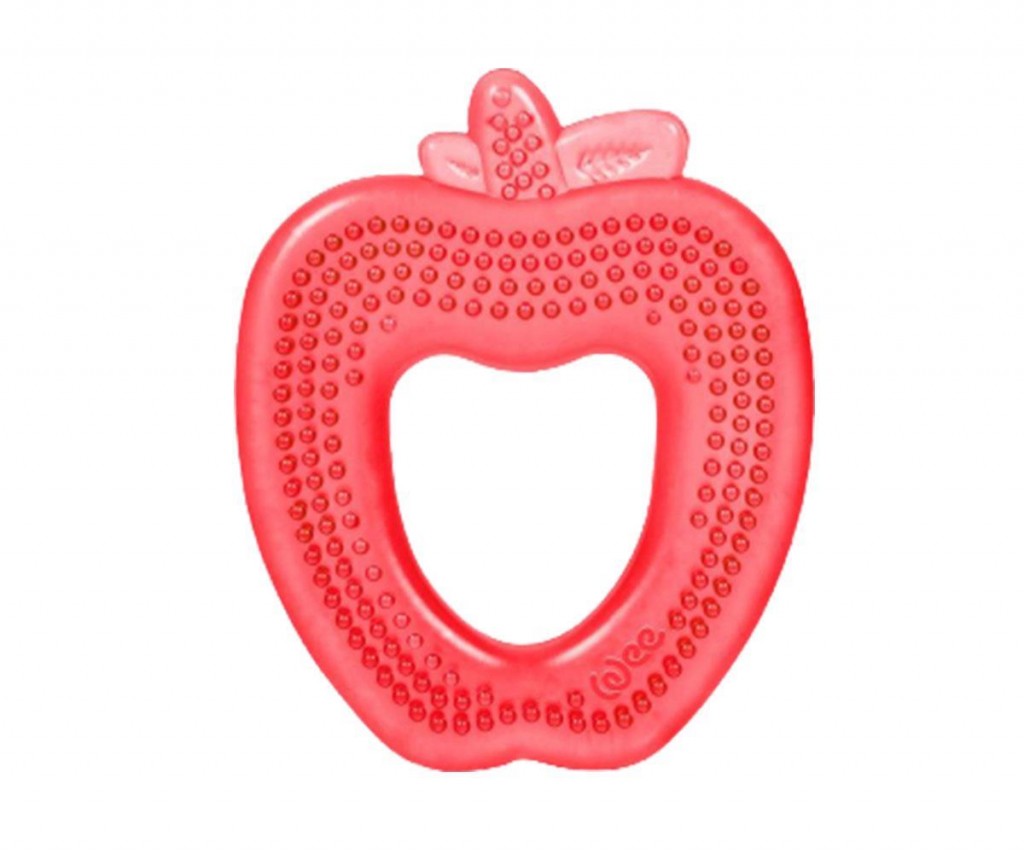 Wee Baby Sulu Diş Halkası - Kırmızı Elma
