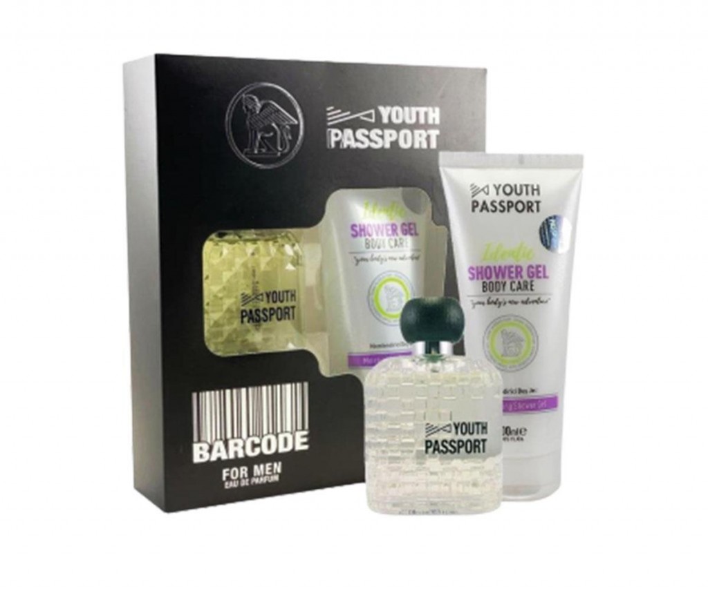 Youth Passport Barcode Erkek Parfüm 100Ml Set