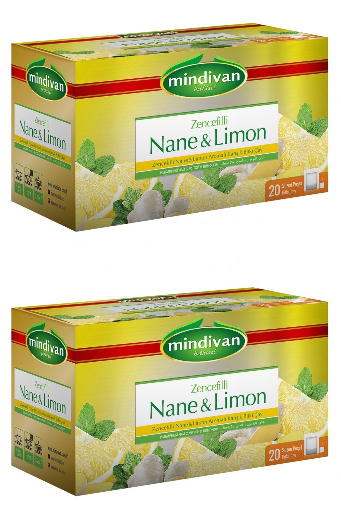 2 Adet Nane Limon Bitki Çayı