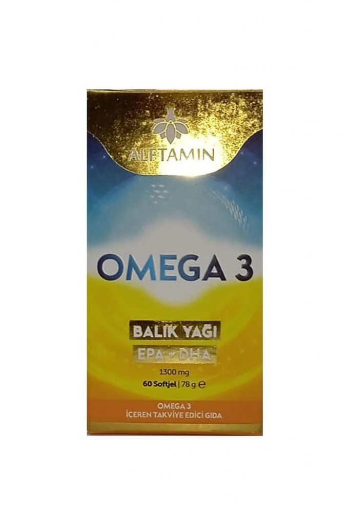 Aftamin Omega 3 Balık Yağı 1300 Mg 60 Softjel Kapsül