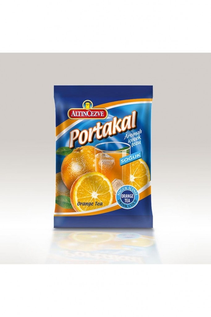 Portakal Içecek Tozu - Soğuk 450 Gr (10 Li̇tre) | Limonata Makineleri Için Uygundur