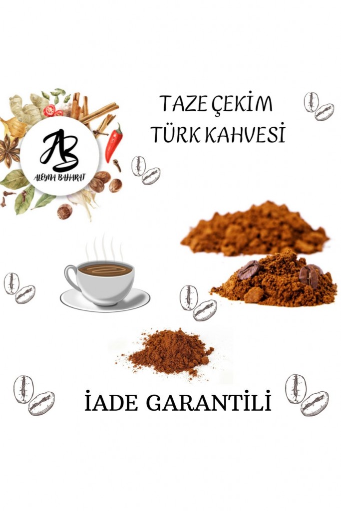 Türk Kahvesi 1 Kg Taze Çekilmiş (Tereddütsüz Iade)