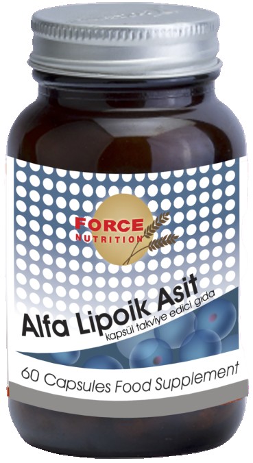 Force Nutrition Alpha Lipoic Acid 60 Kapsül