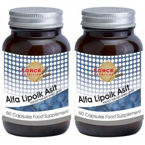 Force Nutrition Alpha Lipoic Acid Alfa Lipoik Asit 60 Kap.