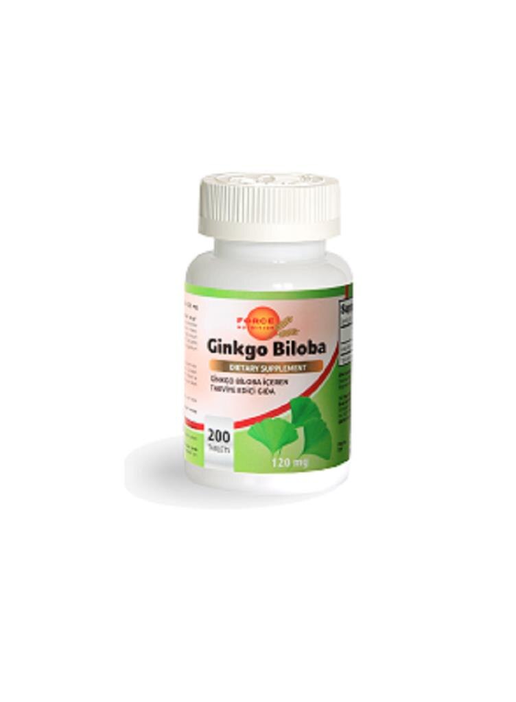Force Nutrition Ginkgo Biloba 120 Mg 200 Tablet (492082136)