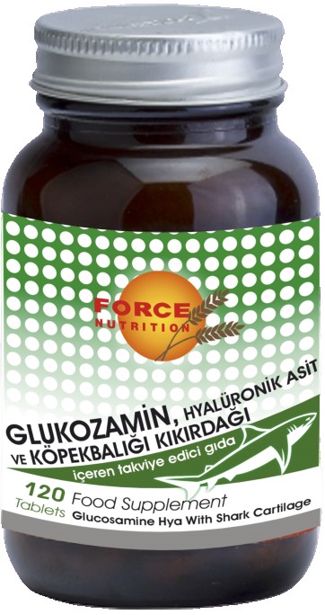 Force Nutrition Glucosamine Shark Cartilage 120 Tablet