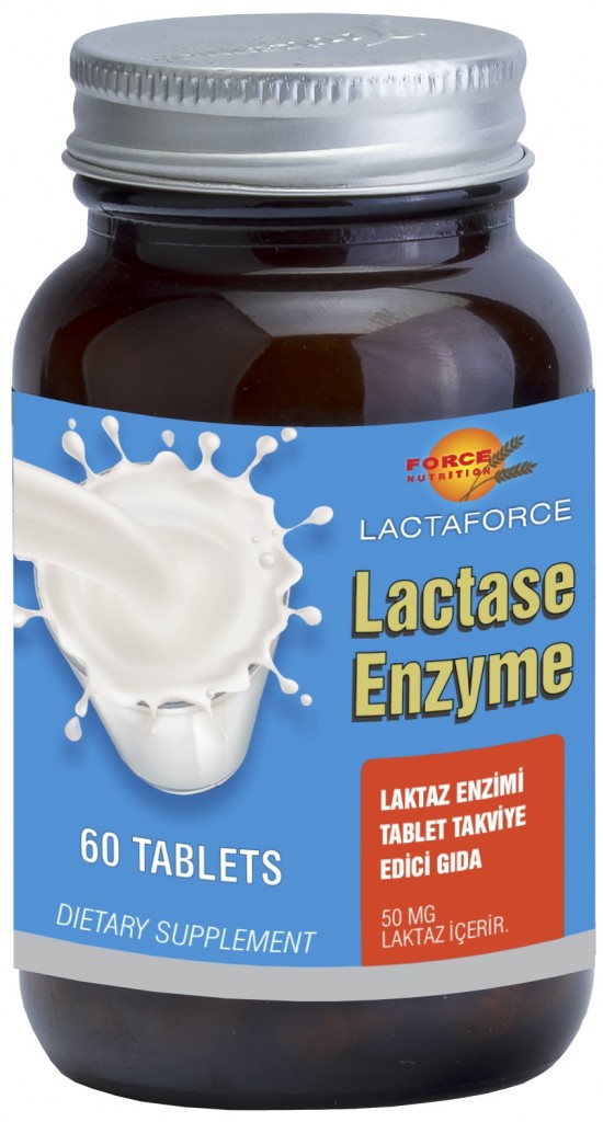 Force Nutrition Lactaforce Lactase Enzyme Laktaz Enzimi 60 Tablet