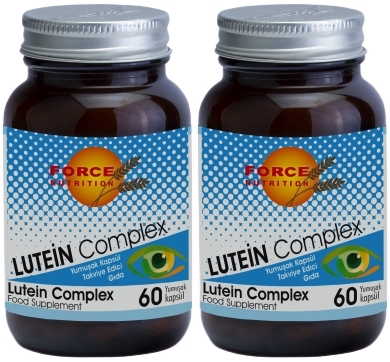 Force Nutrition Lutein Complex 2X60 Yumuşak Kapsül