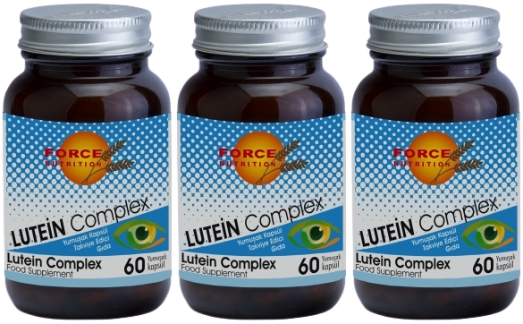 Force Nutrition Lutein Complex 3X60 Yumuşak Kapsül
