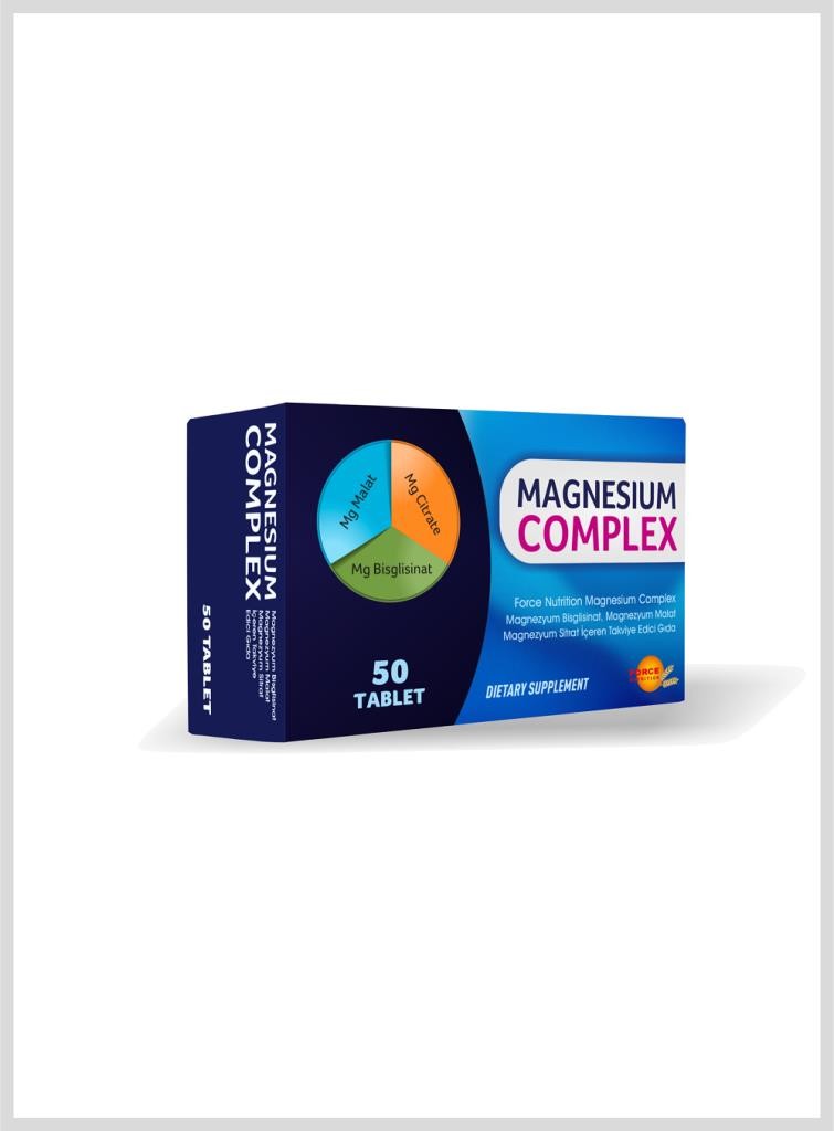 Force Nutrition Magnesium Comp.50 Tb-Malat-Sitrat-Bisglisinat