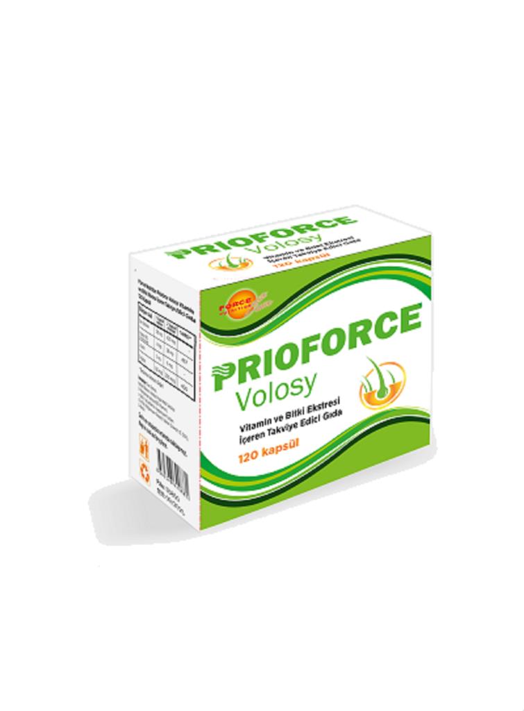 Force Nutrition Prioforce Volosy 120 Saç Bakım Kapsülü | 1 Adet