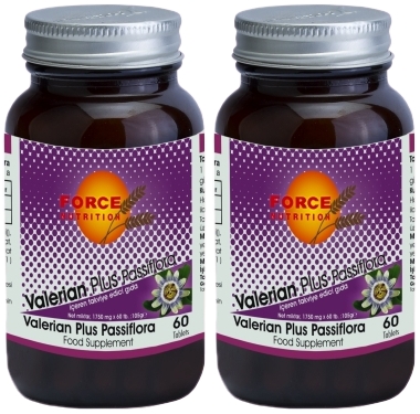 Force Nutrition Valerian Plus Passiflora 2X60 Tablet