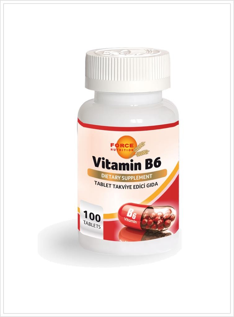 Force Nutrition Vitamin B6 100 Tablet