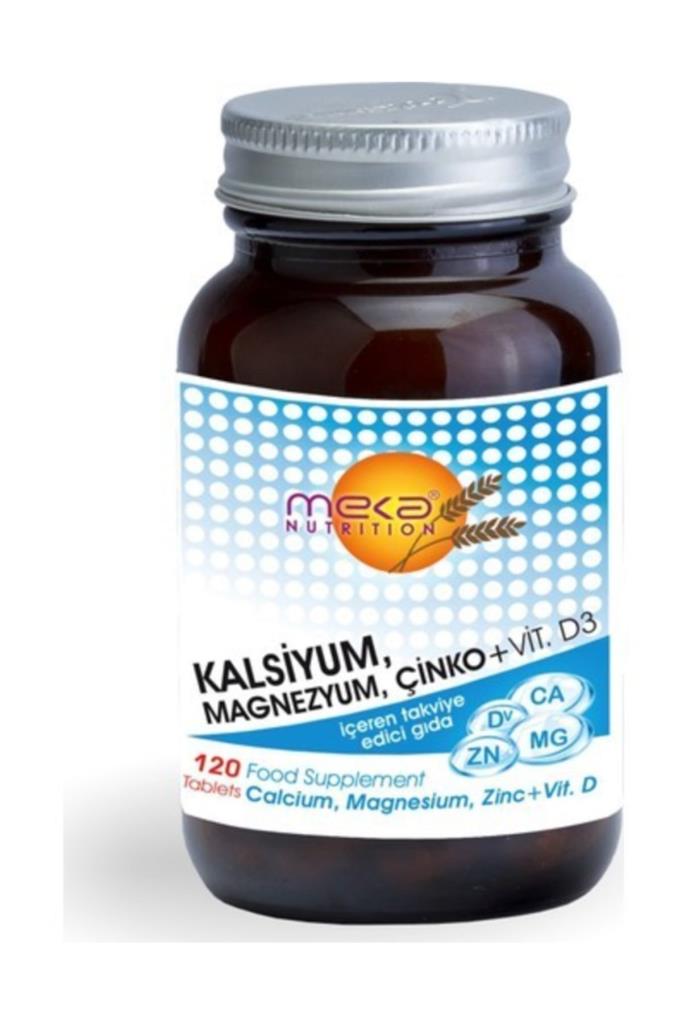 Kalsiyum Magnesyum Çinko Vitamin D3 120 Tablet