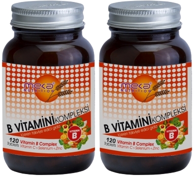 Meka Nutrition B Complex Vitamin C Selenium 2X120 Tablet