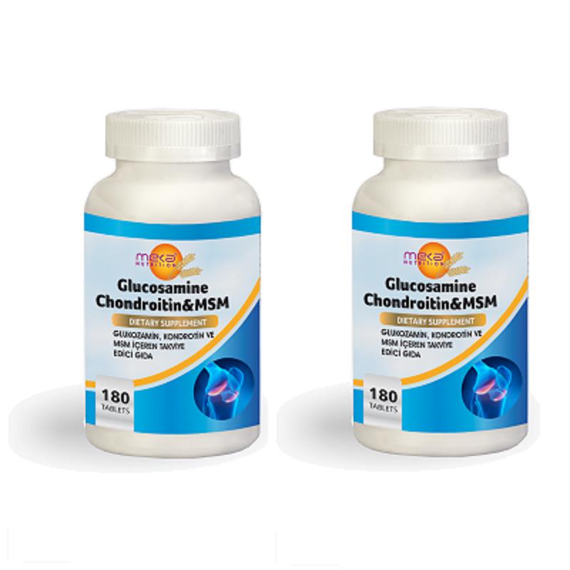 Meka Nutrition Glucosamine Chondraitin Msm 180 Tablet 2 Kutu