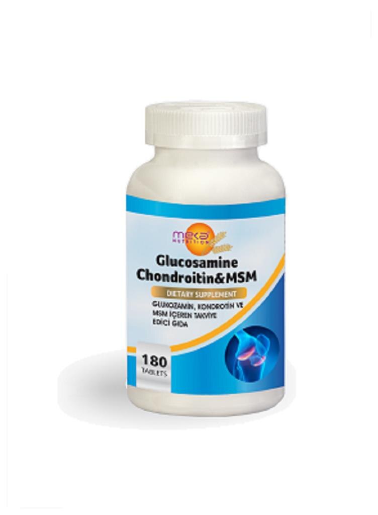 Meka Nutrition Glucosamine Chondraitin Msm 180 Tablet
