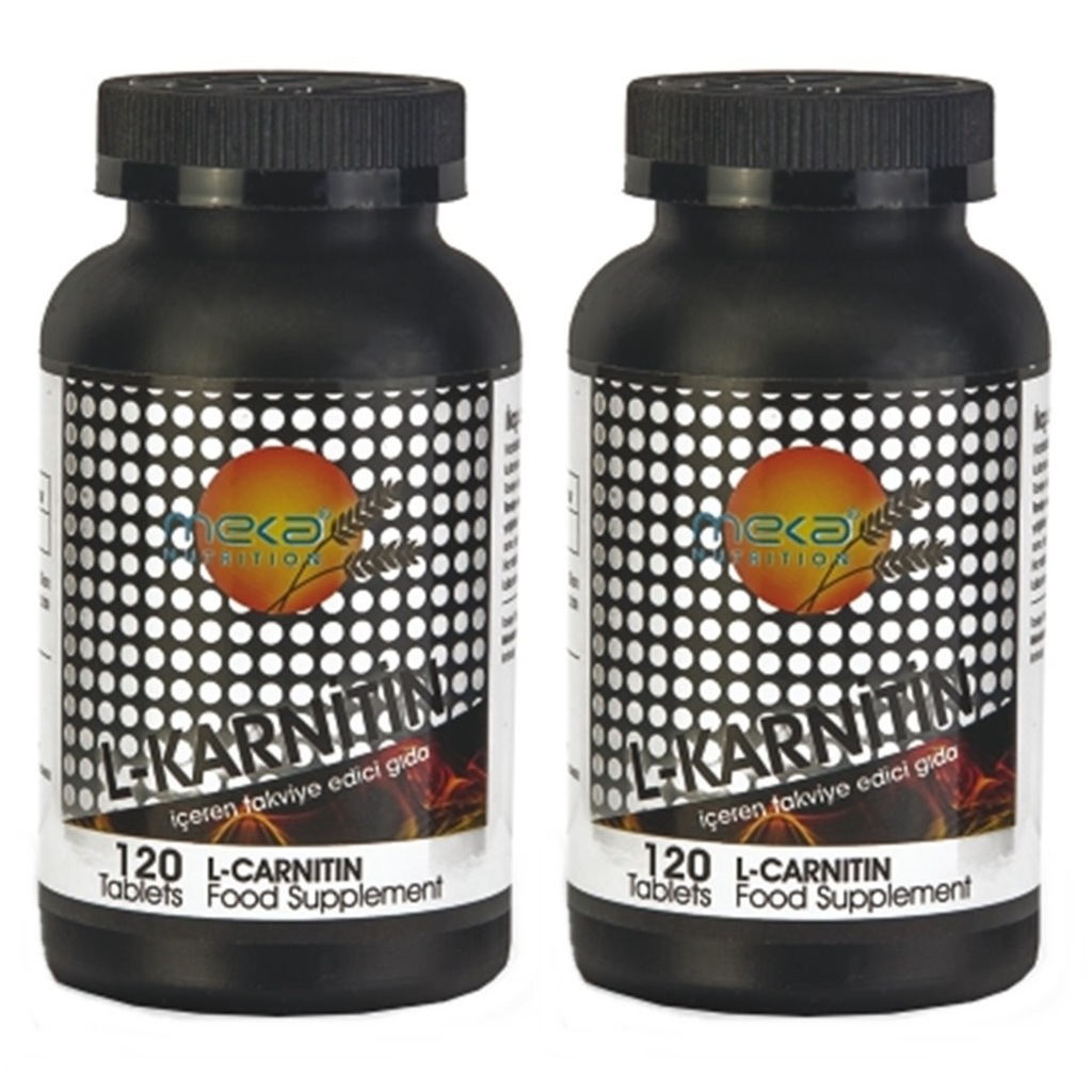 Meka Nutrition L Carnitine 500 Mg 120 Tablet-2 Kutu