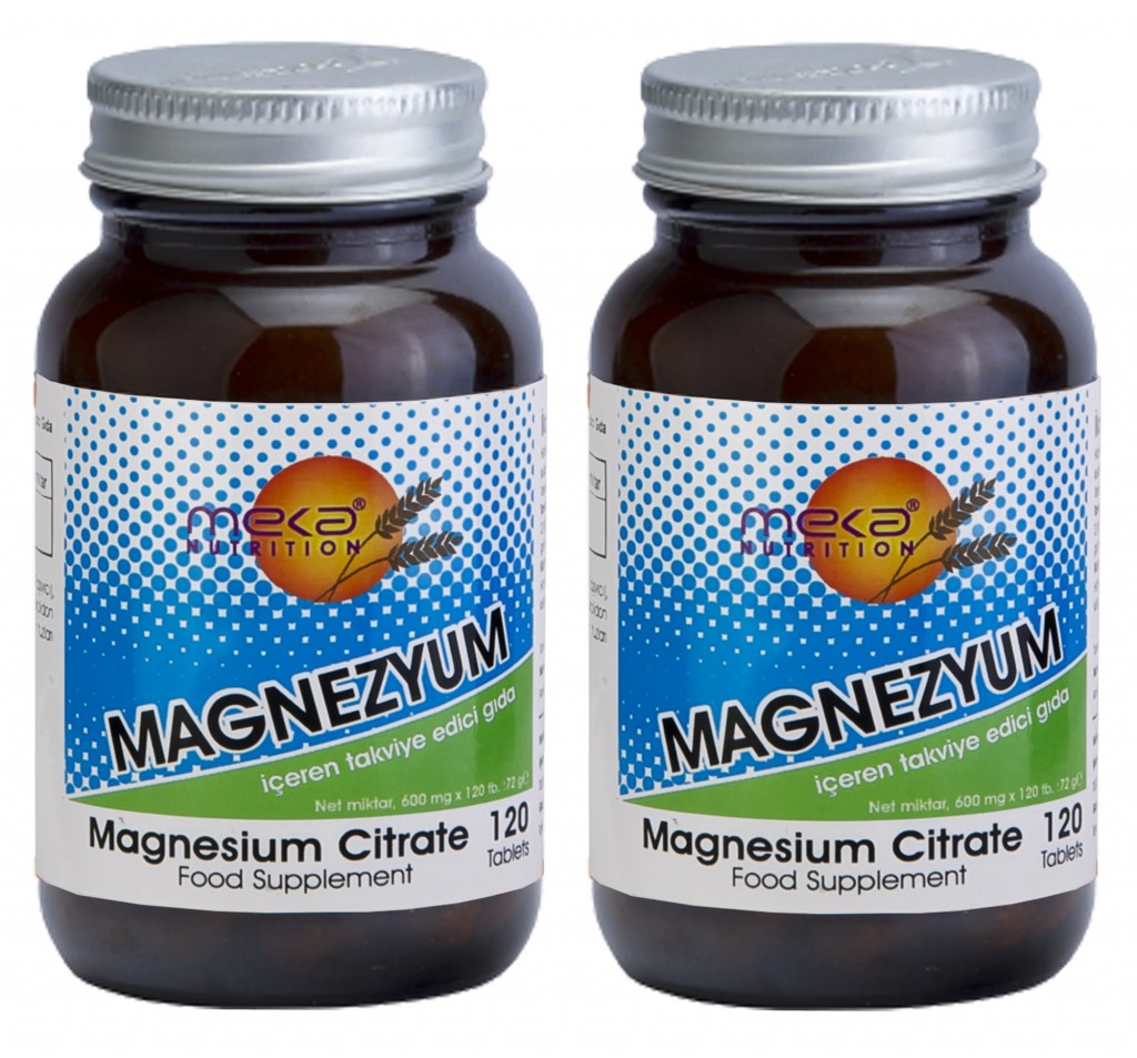 Meka Nutrition Magnesium Citrate 120 Tablet-2 Kutu