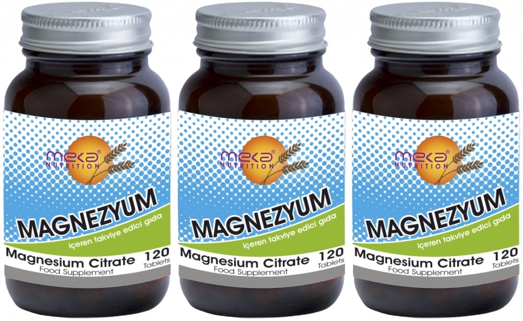 Meka Nutrition Magnesium Citrate 3X120 Tablet