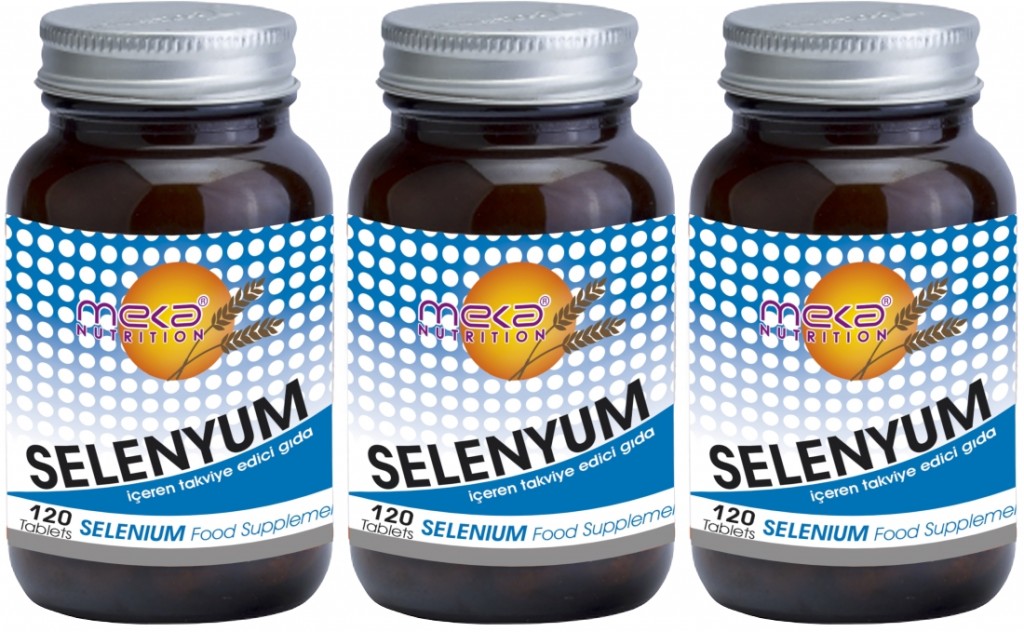 Meka Nutrition Selenium 200 Mcg Selenyum 3X120 Tablet
