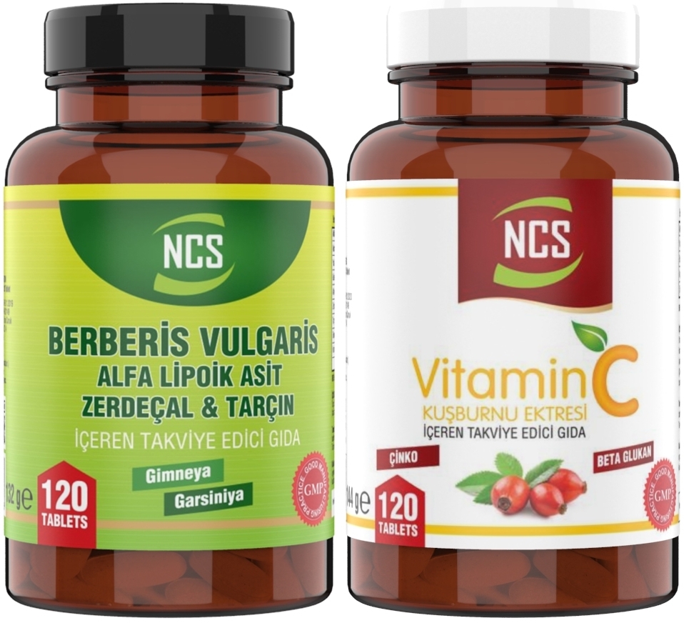 Ncs Berberis Vulgaris 120 Tablet Vitamin C 1000 Mg 120 Tablet