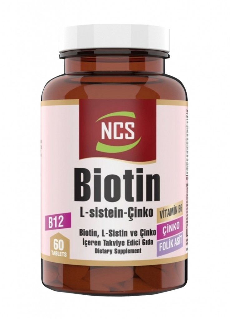 Ncs Biotin L Sistein Çinko 60 Tablet