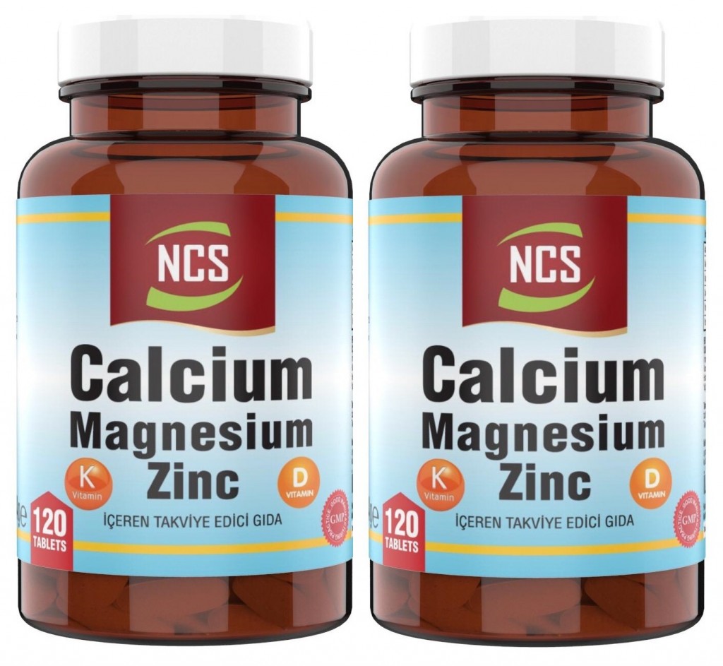 Ncs Calcium Magnesium Çinko D&K Kalsiyum Magnezyum Çinko
