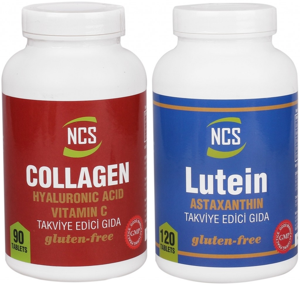 Ncs Collagen 1000 Mg 90 Tablet Ncs Lutein 15 Mg 120 Tablet