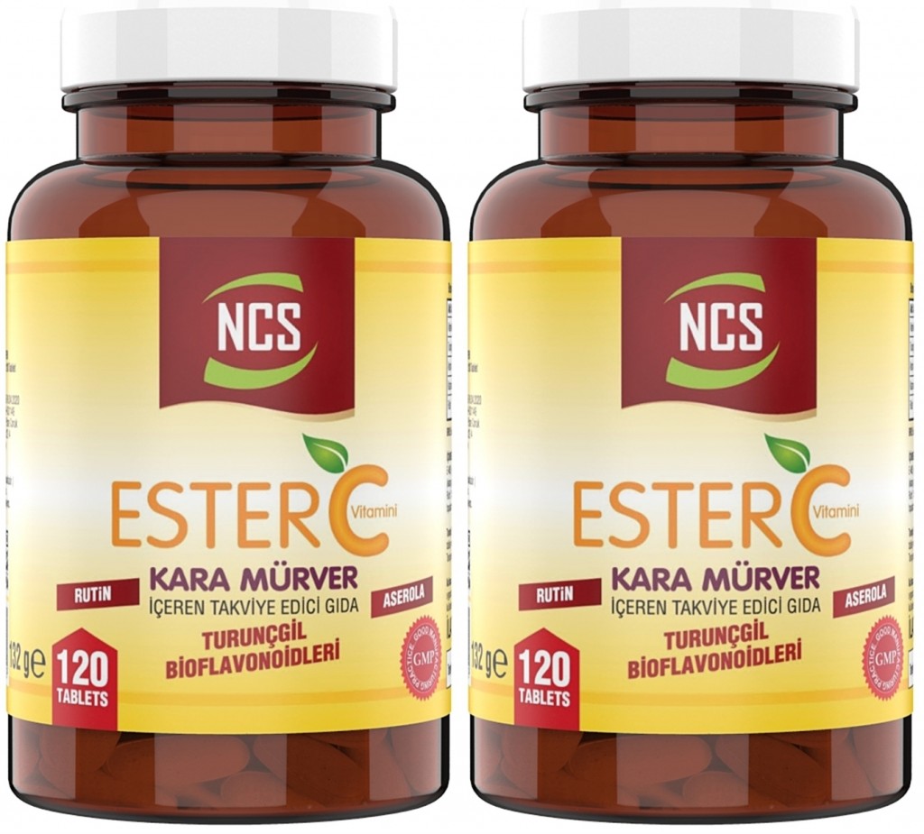Ncs Ester C Vitamini 1000 Mg 2 Kutu 240 Tablet Mayıs