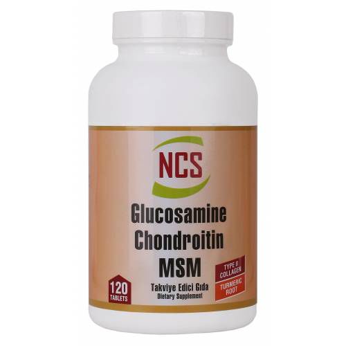 Ncs Glucosamine Chondroitin Msm Type Ii Collagen Turmeric 120 Tab