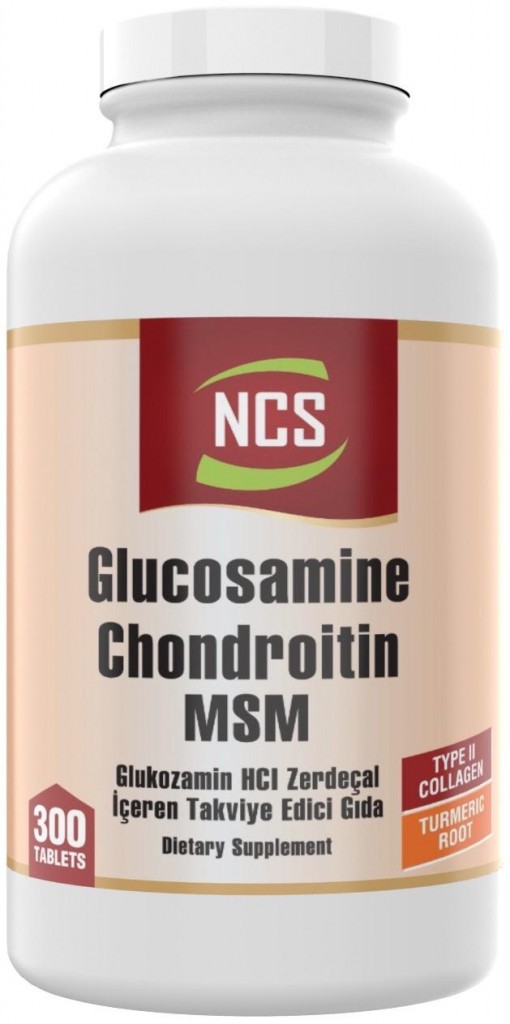 Ncs Glucosamine Chondroitin Msm Type Ii Collagen Turmeric 300 Tablet