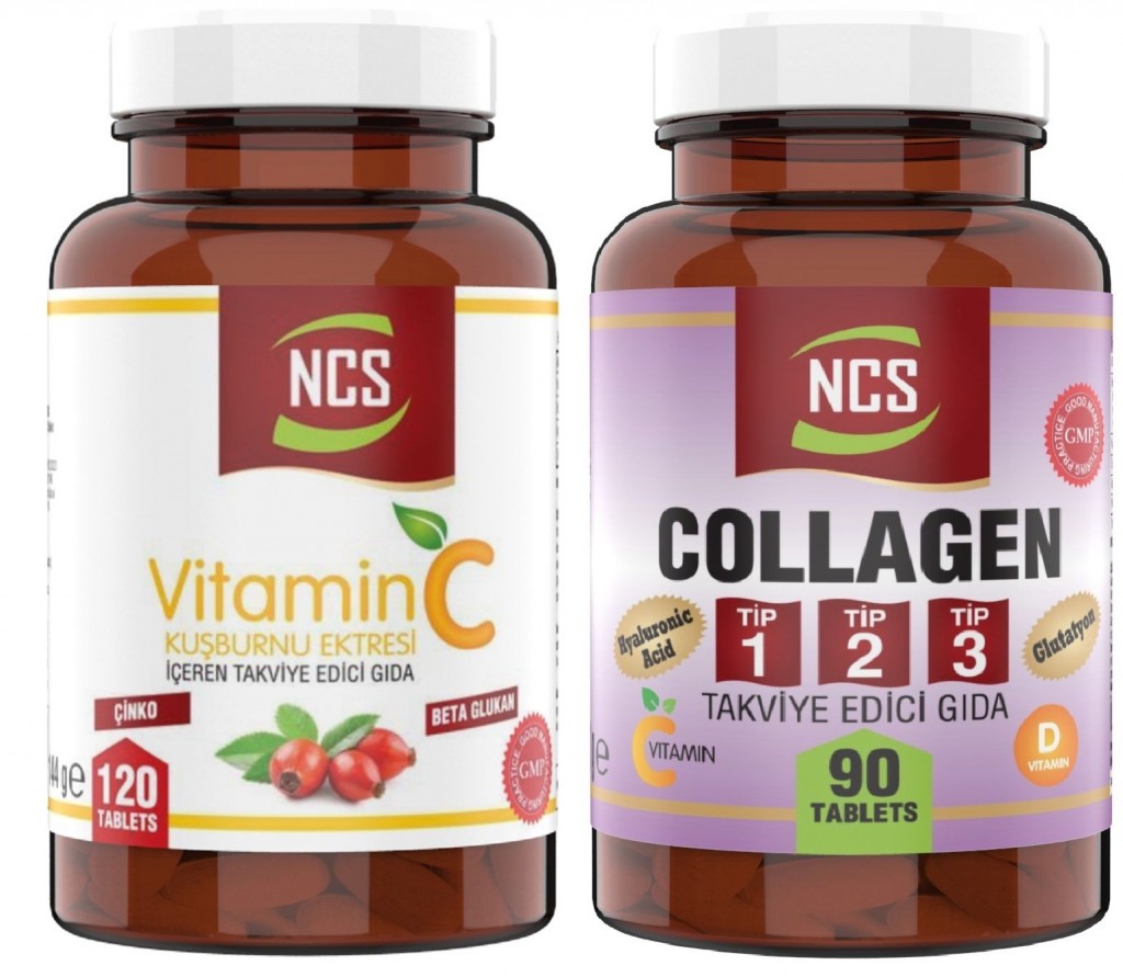 Ncs Hidrolize Collagen Tip 1-2-3 Glutatyon Vitamin D E 90 Tablet