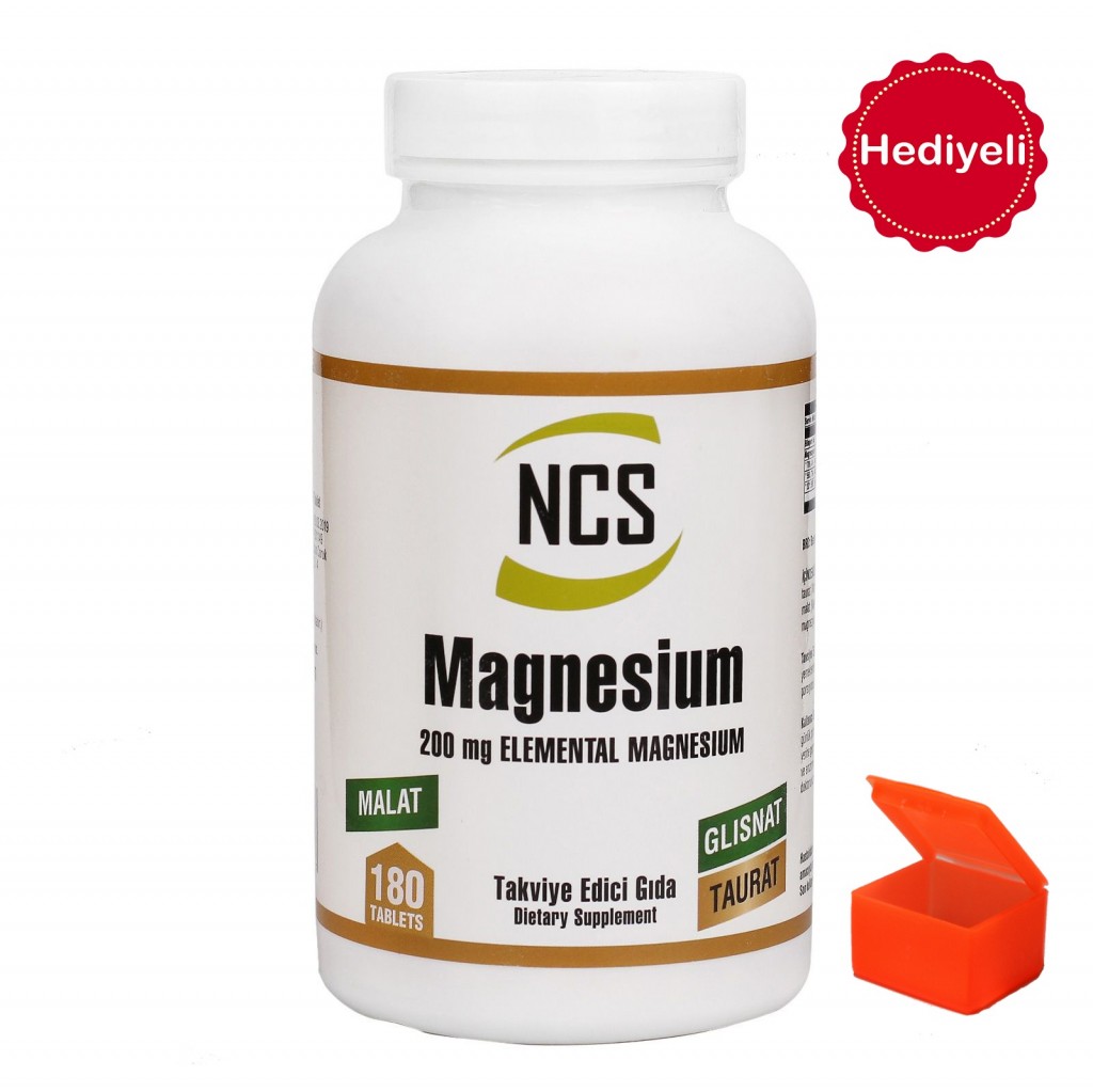Ncs Magnesium Malat Glisinat Taurat 180 Tablet