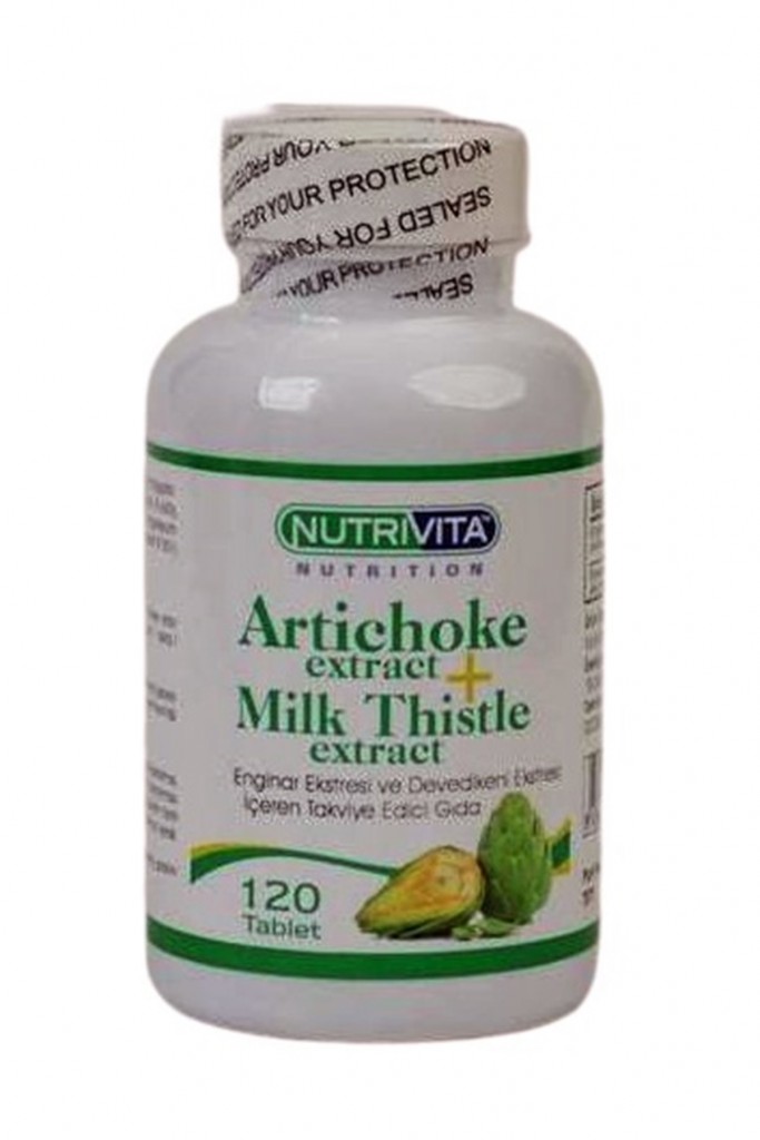 Nutrivita Artichoke Milk Thistle Extract 120 Tab