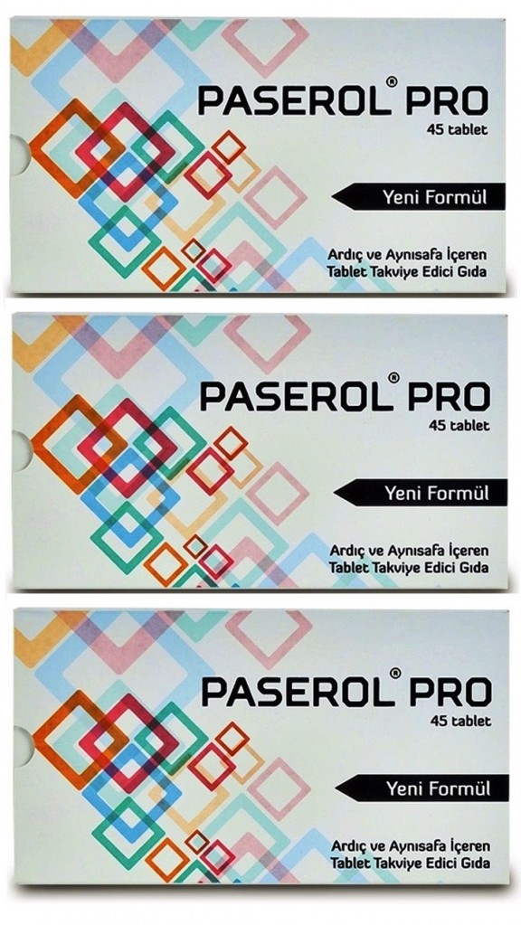 Paserol Pro 45 Tablet Formül Daha Güçlü 3 Adet