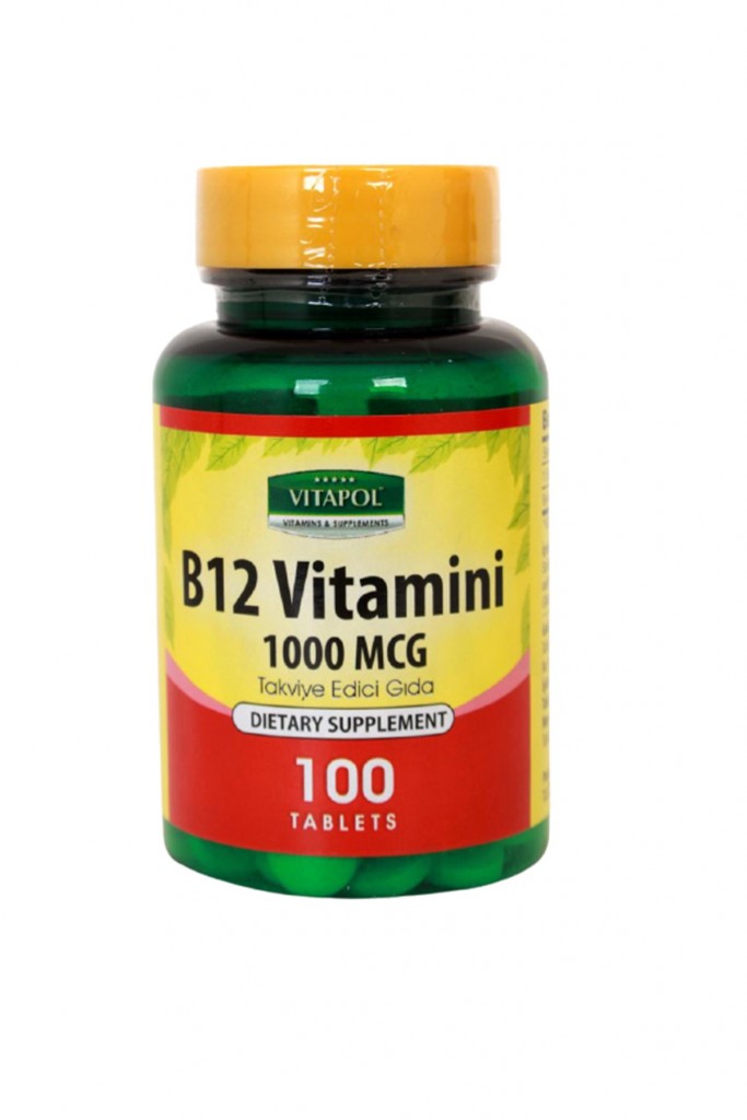 Vitapol Vitamin B12 100 Tablet Şubat 2024