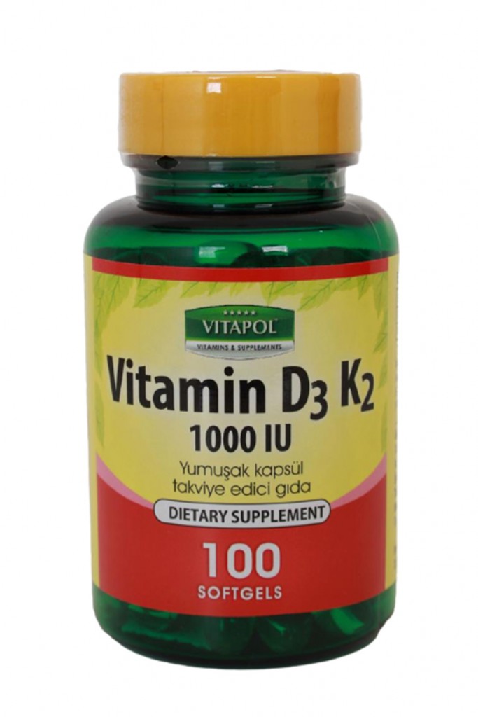 Vitapol Vitamin D3 K2 100 Softgel