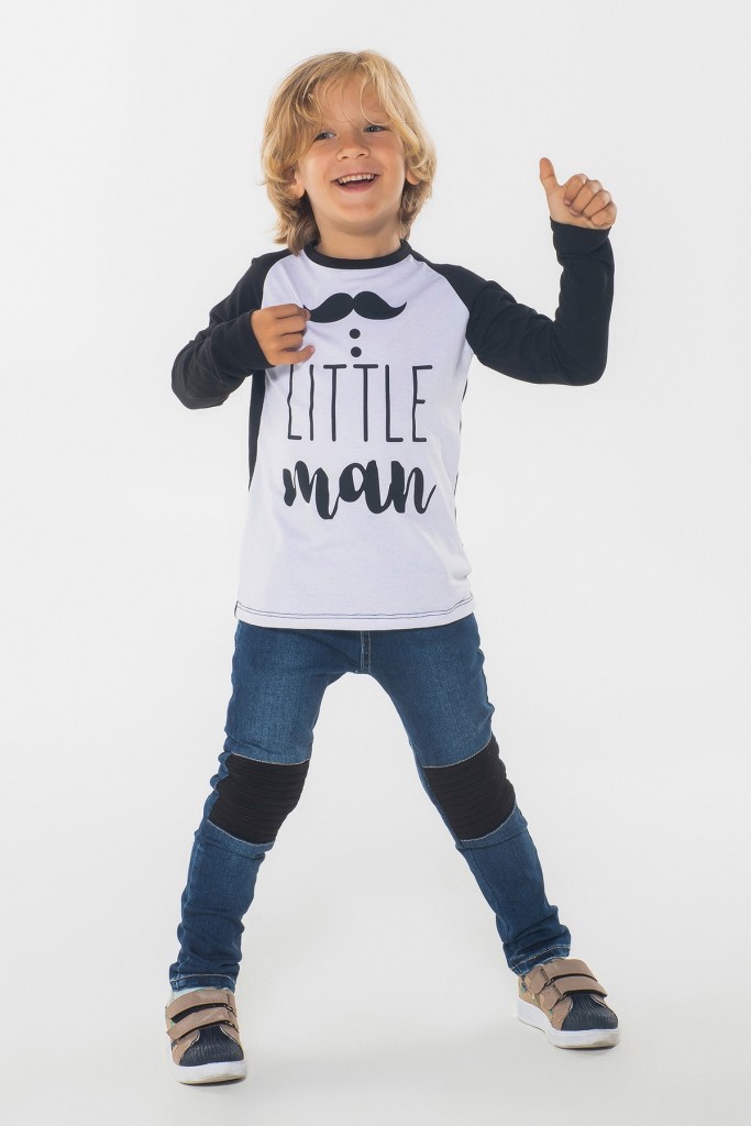 Little Man Erkek Çocuk Pantolon + Tshirt Takım Zn-Ss-098