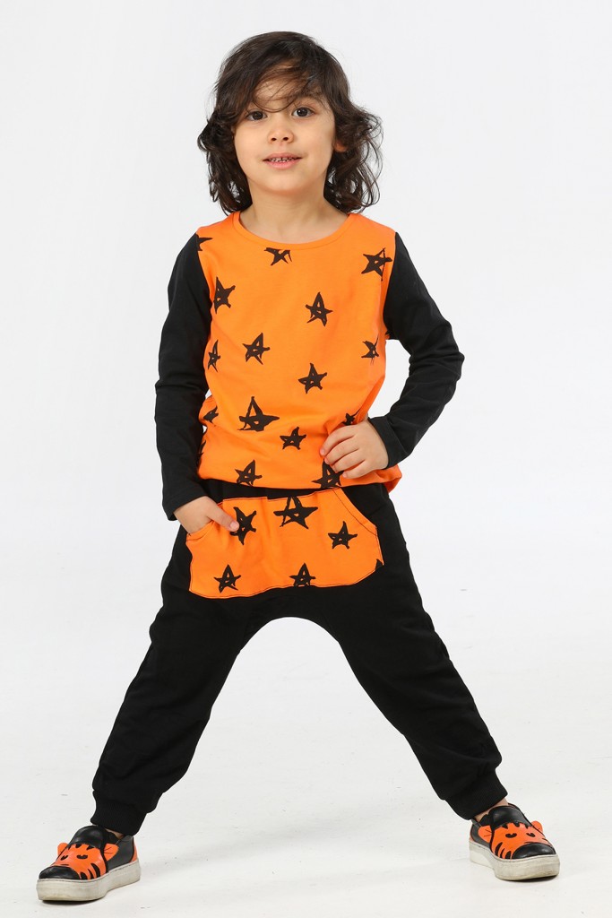 Stars Pantolon+T-Shirt Erkek Çocuk Takım Lp-21A1-002