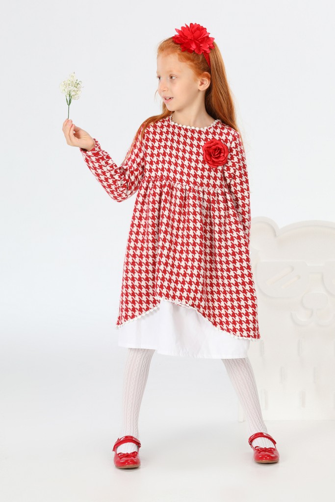 Black Rose Kız Çocuk Elbise Lp-21A1-027