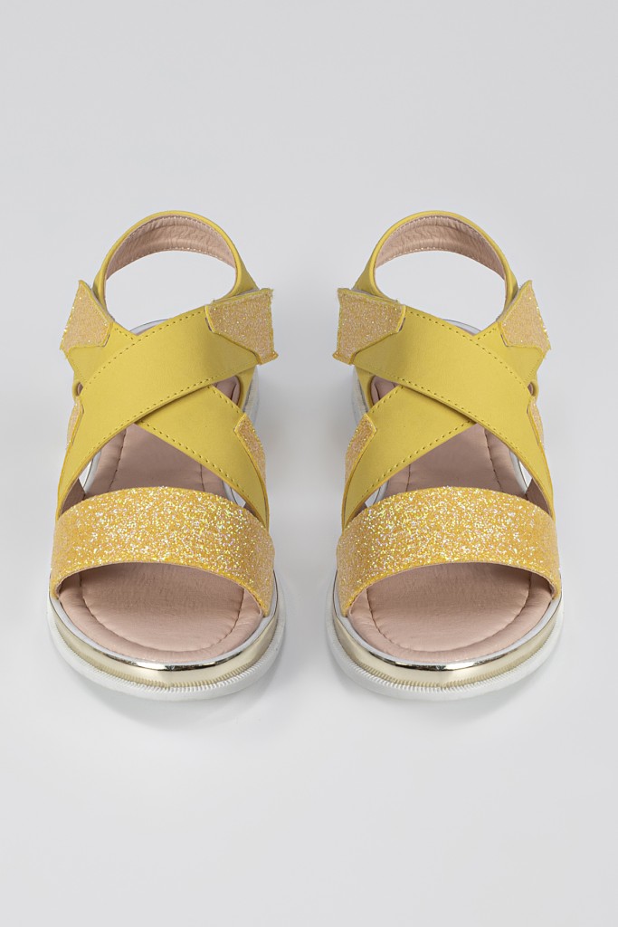 Sarı Simli Kız Çocuk Sandalet Lpy-21Y1-042