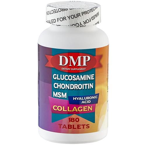 Dmp Glucosamine Chondroitin Msm 180 Tablet Hyaluronic Acid Collagen Type 2 Glukozamin Kondroitin