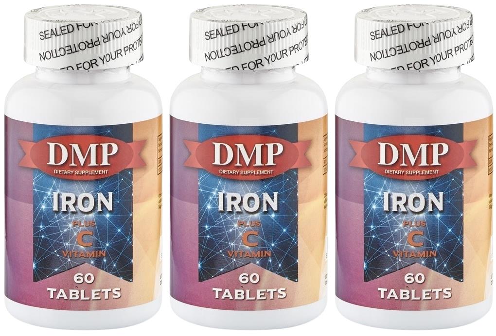 Dmp Iron Plus Vitamin C Vitamini 3X60 Tablet Demir