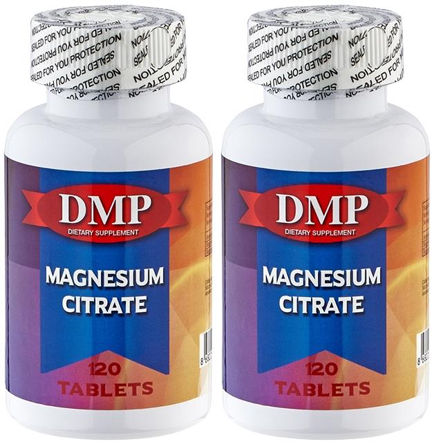 Dmp Magnesium Citrate 2X120 Tablet Magnezyum Sitrat