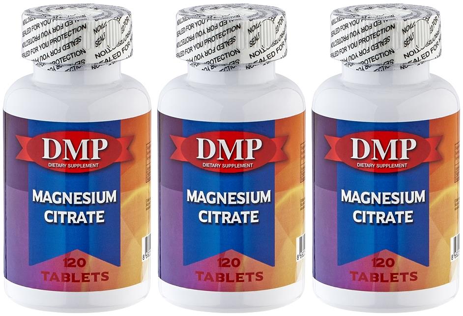 Dmp Magnesium Citrate 3X120 Tablet Magnezyum Sitrat