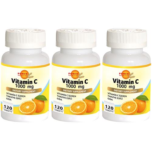 Force Nutrition C Vitamini 1000 Mg 3X120 Tablet